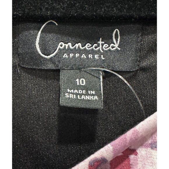 CONNECTED Apparel Women Floral Dress 10 - Picture 4 of 5
